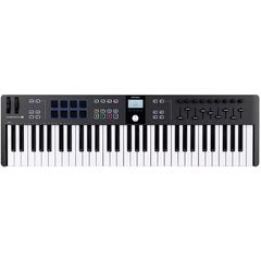 MIDI-клавиатура Arturia KeyLab Essential 61 MK3 Black, Цвет: Черный, Количество клавиш: 61