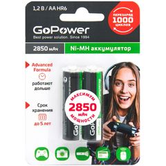Аккумуляторы GoPower 00-00015318 AA/HR6 Ni-MH