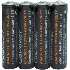 Батарейки GoPower 00-00015593 R03 AAA