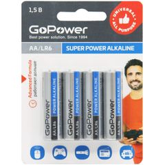 Батарейки GoPower 00-00015601 AA/LR6