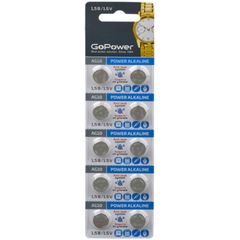 Батарейка GoPower 00-00017857 G10/LR1130/LR54/389A/189