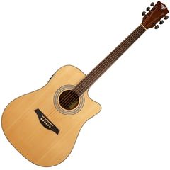 Гитара электроакустическая Rockdale Aurora D6 C NAT E Gloss