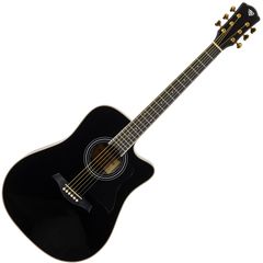 Гитара акустическая Rockdale Aurora D7 C BK Gloss