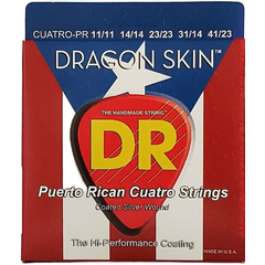 Струны для куатро DR Dragon Skin CUATRO-PR