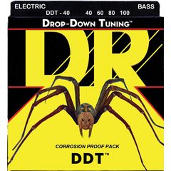 Струны для бас-гитары DR Drop-Down Tuning DDT-40 40-100