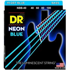 Струны для бас-гитары DR Neon NBB-40 40-100
