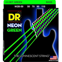 Струны для бас-гитары DR Neon NGB-50 50-110