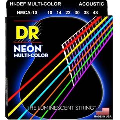 Струны для акустической гитары DR Neon NMCA-10 10-48