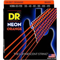 Струны для бас-гитары DR Neon NOB6-30/120 30-120