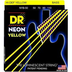 Струны для бас-гитары DR Neon NYB-50 50-110
