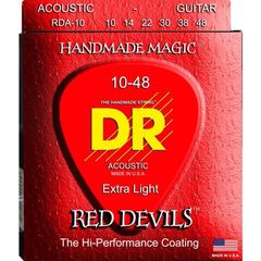 Струны для акустической гитары DR Red Devils RDA-10 10-48