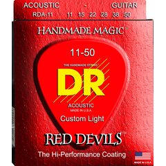 Струны для акустической гитары DR Red Devils RDA-11 11-50