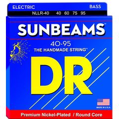 Струны для бас-гитары DR Sunbeams NLLR-40 40-95