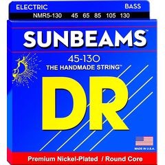 Струны для бас-гитары DR Sunbeams NMR5-130 45-130