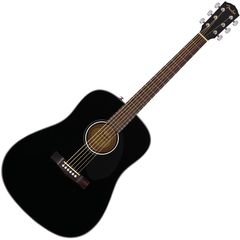 Гитара акустическая Fender CD-60S Black, Отделка: Глянцевая, Цвет: Черный