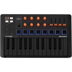 MIDI клавиатура Arturia MiniLab 3 Orange Edition, Цвет: Оранжевый