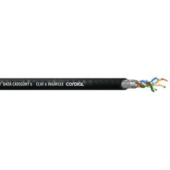 Кабель Cordial CCAT 6 HIGHFLEX Black