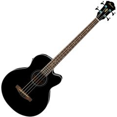 Электроакустическая бас-гитара Ibanez AEB8E-BK
