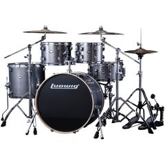 Ударная установка Ludwig Element LEE52204 Silver Vertical Stripe