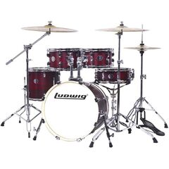 Ударная установка Ludwig Accent Pro LC198-5 Bordeaux Red