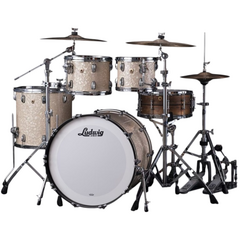 Комплект барабанов Ludwig Legacy Maple MOD LLC38204LXNM Vintage White Marine
