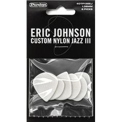 Набор медиаторов Dunlop 407P138EJ Eric Johnson Custom Nylon Jazz III, Количество медиаторов: Набор