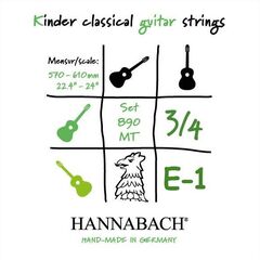 Струна для классической гитары Hannabach 8901MT34 Kinder Guitar Size