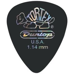 Медиатор Dunlop 488C1.14 musicmarket Tortex Standard Pitch Black 1.14