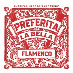Струны для классической гитары La Bella 1P-F Preferita Flamenco