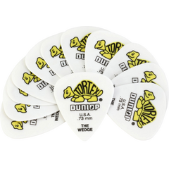 Упаковка медиаторов Dunlop 424R.73 TORTEX WEDGE PK-72/BG, Количество медиаторов: Упаковка