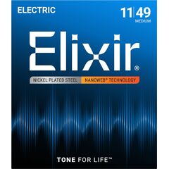 Струны для электрогитары Elixir 12102 11-49