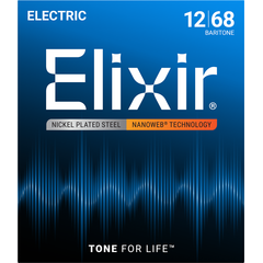 Струны для электрогитары Elixir 12302 12-68 Baritone