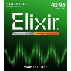 Струны для бас-гитары Elixir 14002 40-95 4-Strings