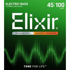Струны для бас-гитары Elixir 14652 45-100 4-String