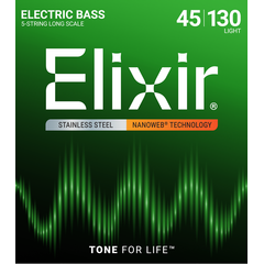 Струны для бас-гитары Elixir 14777 45-130 5-String