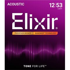 Струны для акустической гитары Elixir 16052 12-53