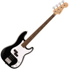 Бас-гитара Fender Squier Debut Precision Bass LRL Black, Цвет: Черный