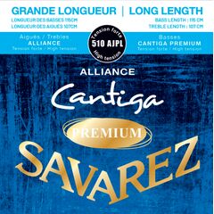 Струны для классической гитары Savarez 510AJPL Alliance Cantiga Premium Long Lengths Forte