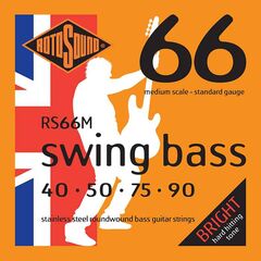 Струны для бас-гитары Rotosound RS66M Bass Strings Stainless Steel