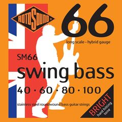 Струны для бас-гитары Rotosound SM66 Bass Strings Stainless Steel