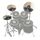 Комплект заглушек для тарелок Pearl RP-40C