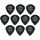 Упаковка медиаторов Dunlop 482R1.14 TORTEX PB JAZZ-72/BG, Количество медиаторов: Упаковка