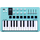 MIDI клавиатура Arturia MiniLab 3 Aquamarine, Цвет: Голубой