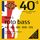 Струны для бас-гитары Rotosound RB40-5 Bass Strings Nickel