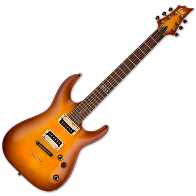 Электрогитара ESP Ltd H-101FM/ASB