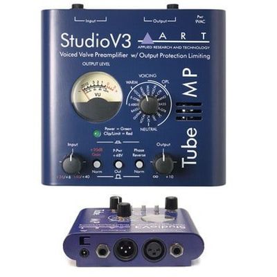 Предусилитель микрофонный ART TUBE MP Studio V3, изображение 3
