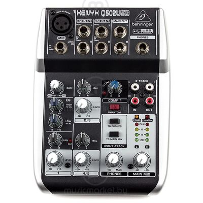 Микшерный пульт Behringer Q502USB
