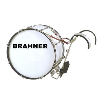 Маршевый бас-барабан BRAHNER MBD-2610/WH