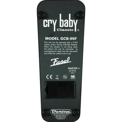 Педаль эффектов Dunlop CryBaby Classic Wah GCB95F, изображение 3