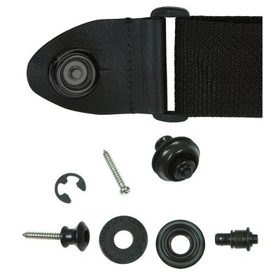 Держатели ремня Dunlop SLS1033BK Dual Design, изображение 3